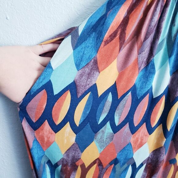 Anthropologie Maeve Noetzie Bohemian Geometric Maxi Dress - Picture 8 of 12